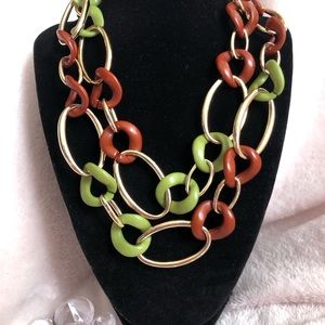 NWT Betsey Johnson Link Chain Necklace